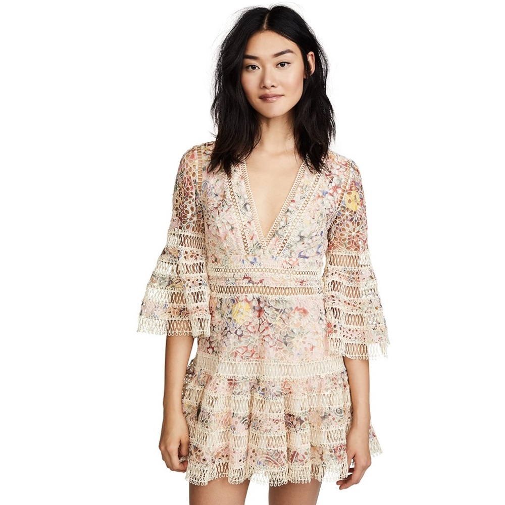 Zimmermann lovelorn floral flutter dress